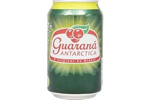 GUARANÁ ANTARCTICA Guaraná - Brasilianische koffeinhaltige Limonade, original ANTARCTICA, Dose 330ml