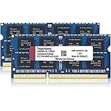 DDR3 / DDR3L 16GB Kit (8GBx2) Laptop RAM 1600MHz PC3-12800 / PC3L-12800 SODIMM Non-ECC Unbuffered 1.35V / 1.5V 2Rx8 Dual Rank