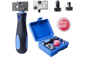 PORFOYO Bremsleitung Bördelgerät, Bördelgerät Bremsleitung 3/16 Zoll, Rohrweiterungswerkzeug, 4,75 Mm Bremsleitungs-Bördelwerkzeug, Universal-Bremsleitungs-Bördelgerät-Satz Für Bremsleitungen An Automobilen