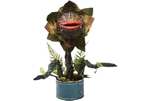 DUHE189014 Halloween Piranha Decoration for Outdoor,Little Shop of Horrors Plant Piranha Decoration for Home Decor,Horror Piranha Plant Decoration Art Ornaments Deluxe Movie Prop Display?Without flower pot?