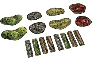 PLAYMATS Set di terreni 2D da torneo compatibili con A Song of Ice and Fire - Primavera