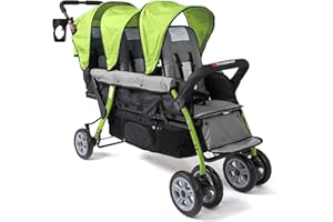 GAGGLE ITALTRIKE Foundations Passeggino TRIO SPORT 3 Posti in Tandem