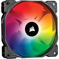 Corsair iCUE SP120 RGB PRO, RGB LED, Low-Noise, High Airflow, Case Cooling Fan (Single Pack), 120 mm