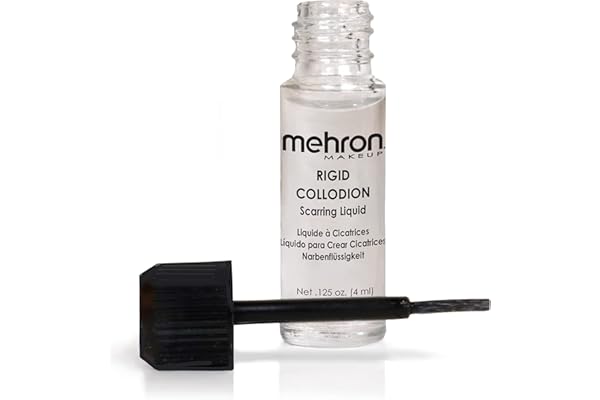 Mehron make-up Rigid Collodion (liquide pour faire de fausses cicatrices, 4 ml)