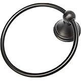 Amazon Basics – toallero redondo moderno, Níquel satinado ...