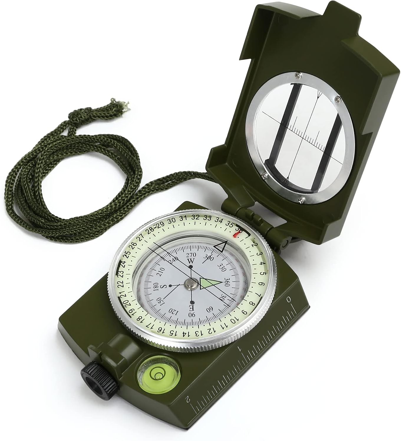 GWHOLE Brújula de navegación Militar Impermeable