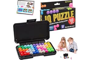 BOULESENM Iq Puzzler Pro,Juego de Rompecabezas con 200 Desafíos,Rompecabezas,Juegos de Lógica 3D para Relajación y Descompresión,para Niños A Partir de 8 Años Y Adultos Puzzle Juegos