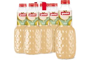 ‎GRANINI granini Trinkgenuss Birne (6 x 1l), 49% Frucht, Birnen Fruchtsaftgetränk, vegan, natürlich, mit Pfand
