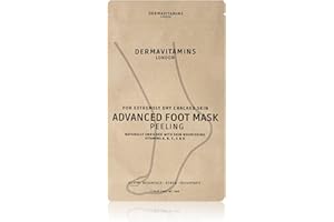 Dermavitamins Advanced Foot Mask Bag - Repairs Dry Feet (Peeling)