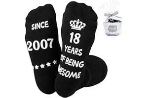 Belillpipi 50th 60th 30th 40th 70th 80th 18th Birthday Gifts for Men, Black Birthday Socks for Men 9-11, Funny Socks for men Dad