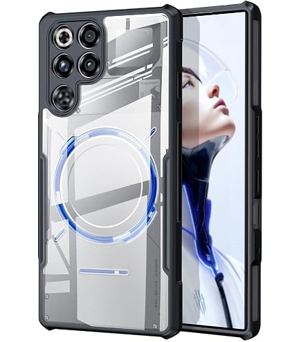 GIOPUEY Cover Magnetica per Nubia Z70 Ultra/Z70S Ultra