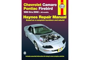 Chevrolet Camaro & Pontiac Firebird Automotive Repair Manual: 1993 Thru 2002: All Chevrolet Camaro And Pontiac Firebird Models 1993-2002