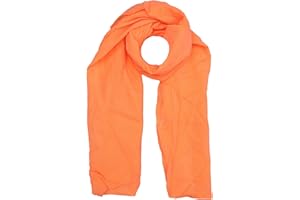 Zwillingsherz Seiden-Tuch für Damen Mädchen Uni Elegantes Accessoire/Baumwolle/Seiden-Schal/Halstuch/Schulter-Tuch oder Umschlagstuch einsetzbar