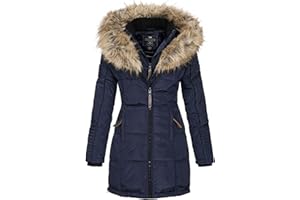 Geographical Norway BEAUTIFUL Donna/Women - Piumino/Cappotto Donna, Parka - Giacca in pile chic invernale giacca lunga donna