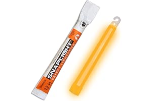 CYALUME TECHNOLOGIES Cyalume Orange SnapLight Leuchtstab 15 cm, 12-Stunden-Lichtstäbe (Box mit 10 Stück)