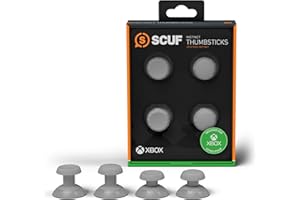 SCUF Pack de 4 joysticks interchangeables Instinct - joysticks de Rechange Uniquement pour la Manette Xbox Series X|S Instinct Pro Performance - Gris Clair 504-601-01-012-NA