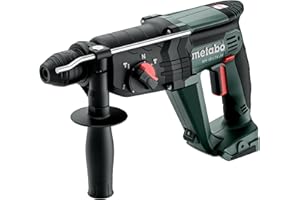 Metabo akumulatorowy młot kombi KH 18 LTX 24 – 601712840 – 18 V – Młot kombi do wiercenia udarowego, wiercenia i dłutowania – Bez akumulatora i ładowarki