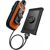 TUSITA Rucksack Halterung Zubehör Kompatibel mit Garmin Handheld GPS Geräte - Schultergurt Halterung mit Schulterpolster - Gu