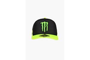 Valentino Rossi Gorra Con Visera Sponsor WRT,Unisex,One Size,Negro