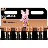 Duracell Plus AA Batteries Pack of 8