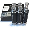 (3-Pack) Kangertech Evod Dual Coil Clearomizer Atomizers (Black)