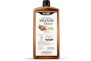 Huile d'AMANDE Douce 900 ml - Cosmos Natural - Planète au Naturel - Pressée à froid - Cheveux, peau, visage