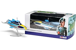Corgi CC01001 Stingray Model Vehicle - Diecast Planes & Aircraft Models for Adults, Die Cast Plane, Toy Airplanes - Gift for Young Aviation Fans, Birthday Gifts for Him