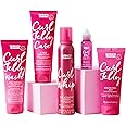 Umberto Giannini Curl Wash and Style Essentials Kit- Curl Jelly, Curl Jelly Wash Shampoo & Care Conditioner, Bond Repair Curl Oil & Curl Whip Activating Mousse