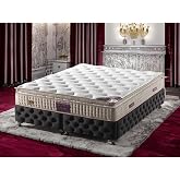 LUPER Istanbul Luxuria Pad Ultra Orthopedic Spring Mattress WHITE 160 x 200