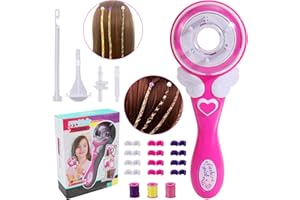 WEINSAMKEIT Moda Strumenti Treccia per capelli elettrica, per styling DIY, Macchina per arricciare, per Ragazze adolescenti Playset (A)