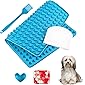 Yosemy Silikon Backmatte Hundekekse Herz,1.5cm Hundeleckerli Backform Silikonmatte mit Backpinsel und Teigschaber Set…