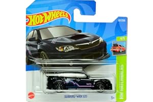 Friki Monkey Hot Wheels Subaru WRX STI HW Hatchbacks 4/5 (67/250) 2022 Short Card + Blister & Card Protector Pack Blister & Card Protector Pack