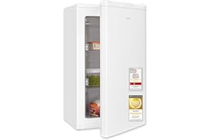 Exquisit Gefrierschrank, 4-Sterne-Gefrieren, Gefrierschrank klein, 63 Liter, kompakt, Tiefkühlschrank, GS5111-330E weiss
