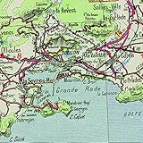 Image de Pack 2 cartes hier/aujourd'hui Marseille - Cannes Michelin