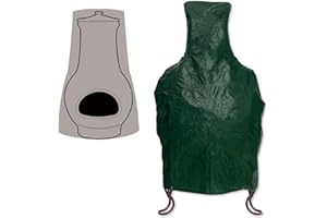 Parkland® Large Chimenea Cover Waterproof Outdoor Garden Patio Heater Cover - H122 x D61cm