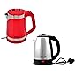Kitchoff Automatic Stainless Steel Electric Kettle Heavy Body Extra Large Cattle with Handle for Home & Office (Combo…