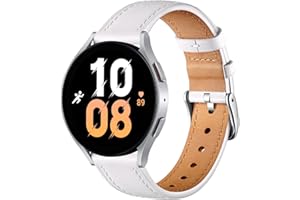 Oielai Pasek 20 mm, kompatybilny z Samsung Galaxy Watch 7 / Galaxy Watch 6/6 Classic / Galaxy Watch 5/5 Pro, skórzany pasek zamienny do zegarka Galaxy Watch 4 / Galaxy Watch 4 Classic
