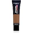 L'Oreal Paris Foundation, Infallible Matte Cover 24hour 340 Copper, Sweat-proof, Heat-proof, Transfer-proof and Water-proof, SPF 18, 30 ml