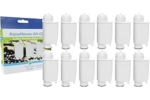 AQUAHOUSE 12x AH-CBIP Compatibile per Intenza+ Filtro Saeco CA6702/00 Acqua Filtro a cartuccia per Philips, Saeco, Lavazza, Gaggia macchina da caffè