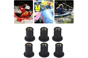 Wosume Gummimuttern Für Windschutzscheibe Motorrad-gummimutter Motorrad Windschutzscheiben Bolzen Schrauben,Gummimuttern Windschutzscheibenschrauben Für Motorräder Kajak Kanu Boote M-4 6st