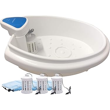Bassin Pédiluve Pliable - Grande Capacité, Picots Massants - Antidérapant, Pour Voyage, Hôtel Ou Salle De Bain