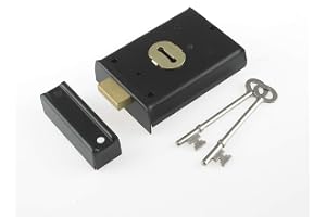 Yale Locks P402 Rimlock svart finish 62 x 76 mm