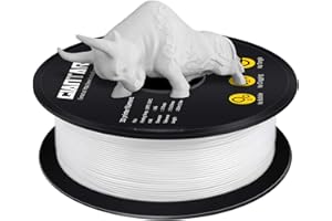 PLA Filament 1.75mm, GIANTARM 3D Drucker Filament PLA Weiß 1kg Spool