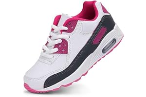 Daclay Kids Shoes Boys Girls Sports Soft Soled Running Elastic Cushion Cool Sneakers