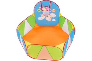 NUBUNI Piscina Palline per Bambini 1-3 Anni: Recinto e Parco Giochi - B : PALLINE NON INCLUSE