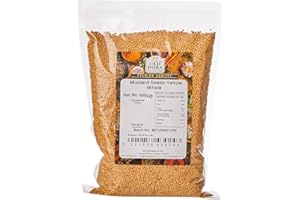 Old India Mustard Seeds Yellow Whole 500g