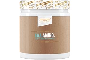 ‎FSA NUTRITION Aminosäuren Komplex hochdosiert - 240 vegane Kapseln - 8000 mg pro Tagesdosis - mit Vitamin B6 - Laborgeprüfte Qualität - EAA Kapseln von FSA Nutrition