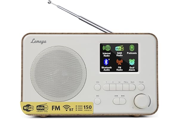 LEMEGA IR1 and IR4S Internet Radio (IR1S Noyer, IR1)