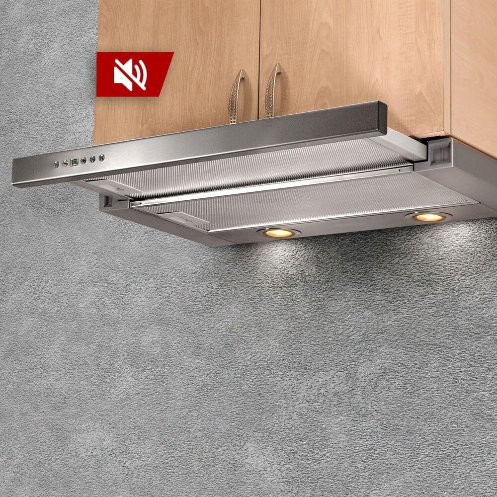 KÜGERR A100 60 CM SÜRGÜLÜ SESSİZ ASPİRATÖR