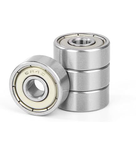 Kozelo Rillenkugellager 6x10x3 Mm - 10 Stück, Chromstahl, Doppelt Abgedichtet, Für Motoren & Werkzeuge